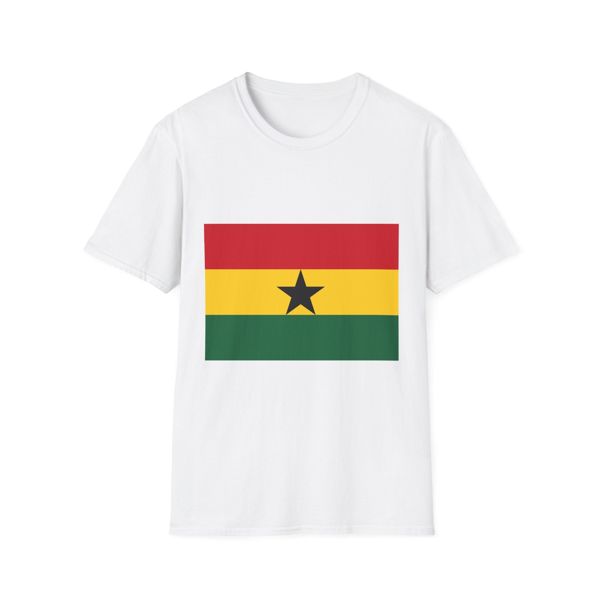 Ghana Flag T-Shirt — Ghana Cup Football Trophy Tee