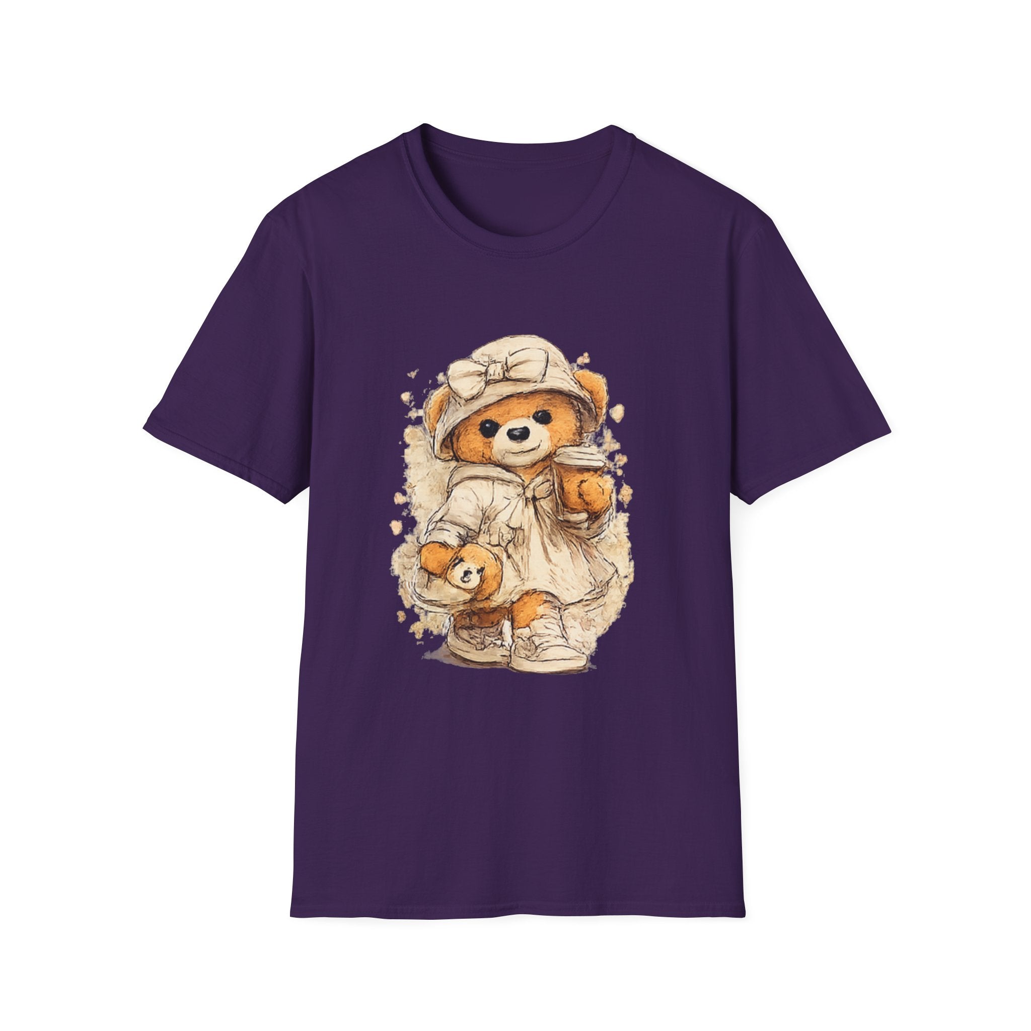 Cute Bear Mom & Baby T‑Shirt — Matching Mama Bear Graphic Tee