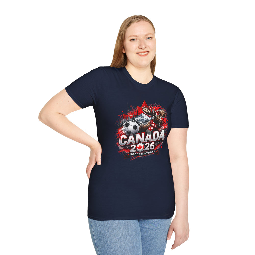 Canada 2026 Soccer T-Shirt — Canada Soccer Strong Fan Tee