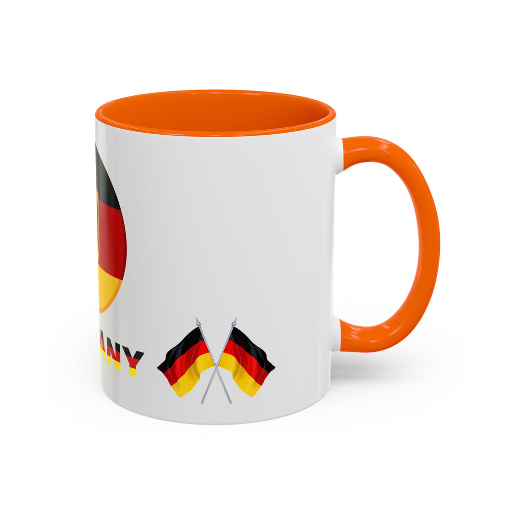 Germany Flag Coffee Mug — German Pride Accent Mug (11/15oz)