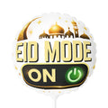 Eid Mode On Balloon — 11" Round/Heart-Shaped Eid Celebration Balloon