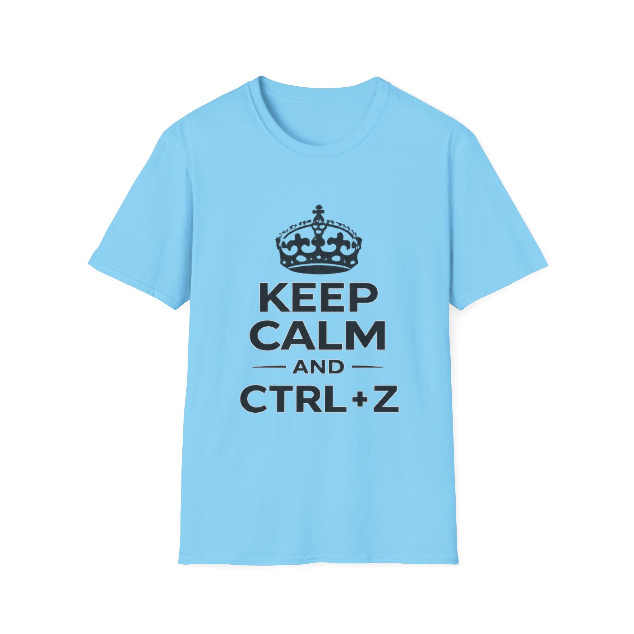 T-Shirt — "Keep Calm and Ctrl+Z" Graphic Tee