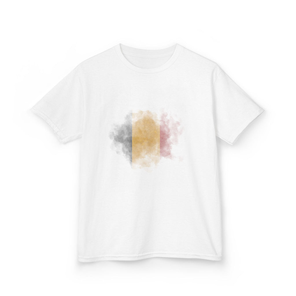 Belgium Kids T‑Shirt – Crowned Lion Crest Football Fan Tee (Belgium 2016)