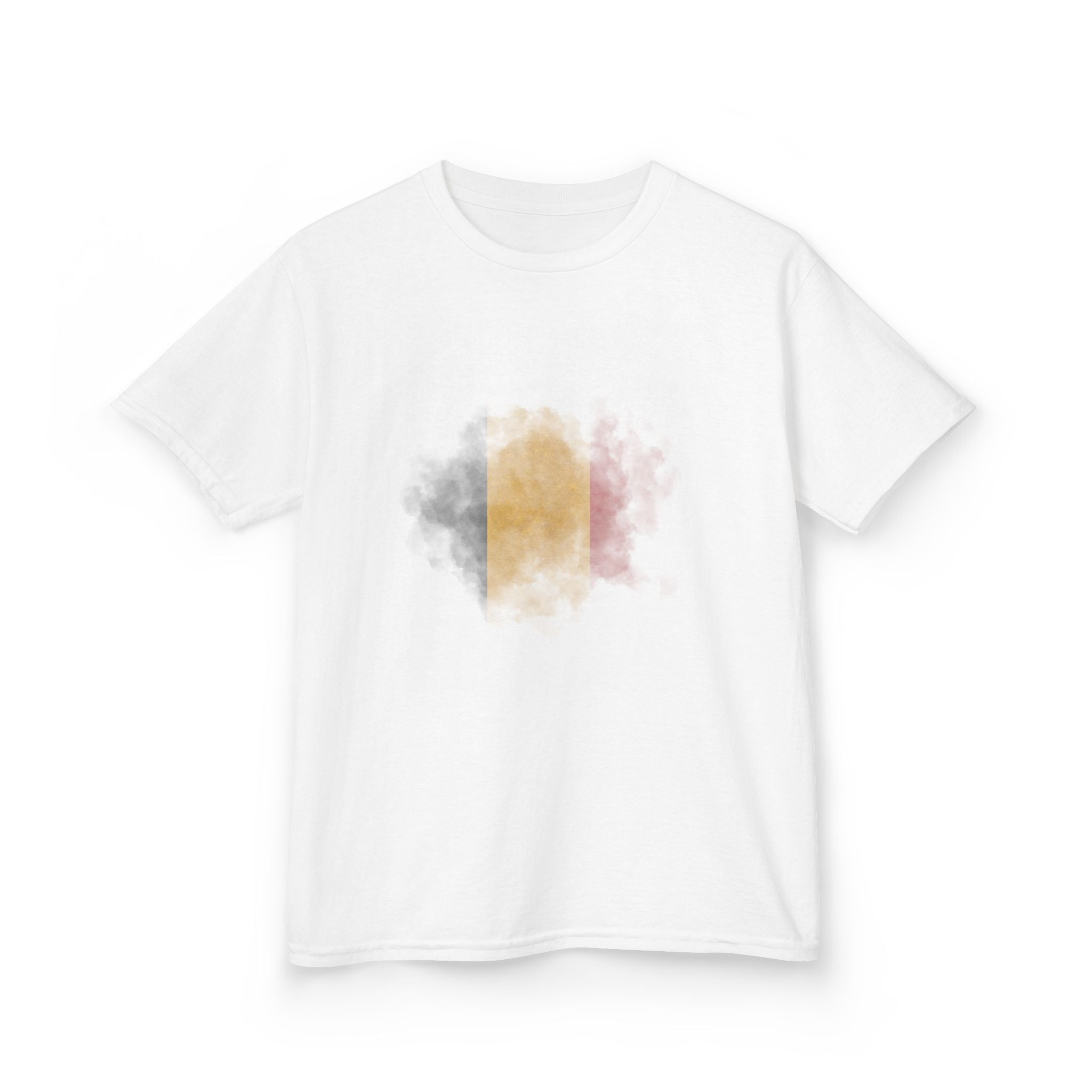 Belgium Kids T‑Shirt – Crowned Lion Crest Football Fan Tee (Belgium 2016)