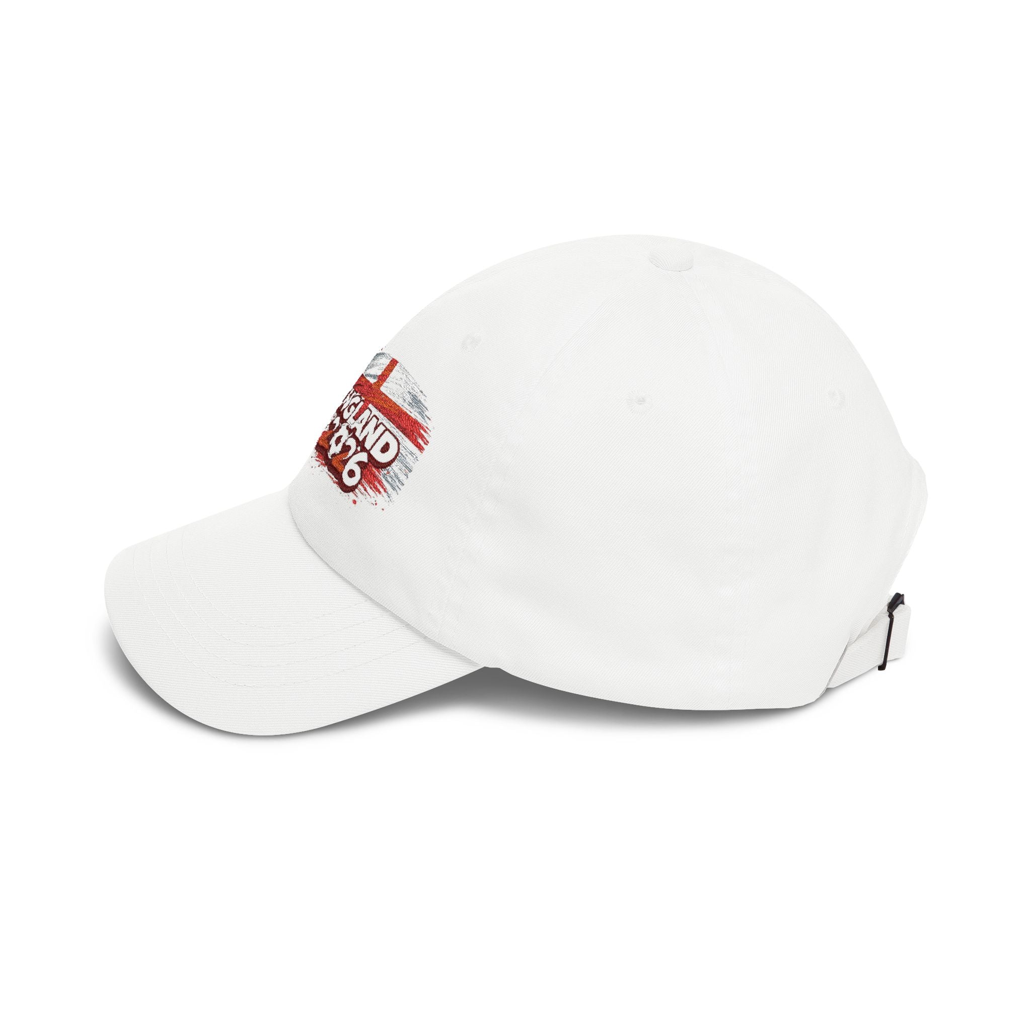 England 2026 Dad Cap — Distressed St. George Flag Baseball Hat