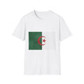 Algeria Flag T-Shirt — Map Outline & National Emblem Tee
