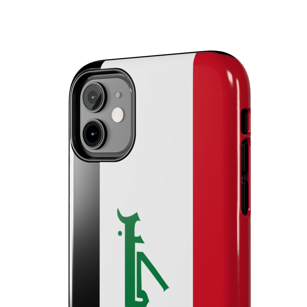 Iraq Flag Tough Phone Case — Durable Patriotic iPhone/Android Cover