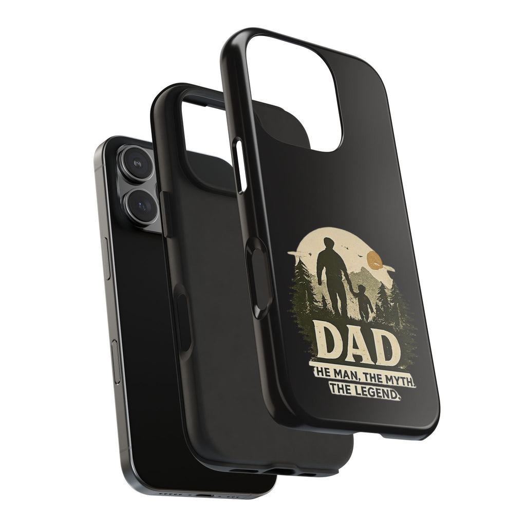 Dad 'The Man, The Myth, The Legend' Tough Phone Case — Rugged Father's Day Gift