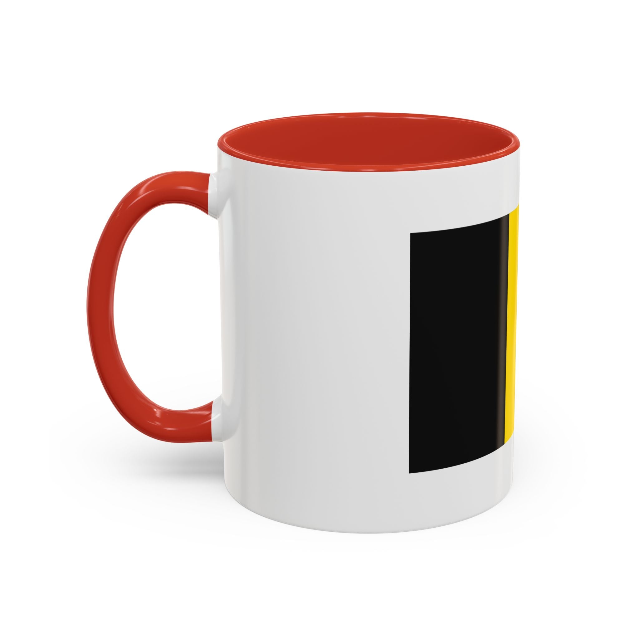 Belgium Flag Accent Coffee Mug — Belgian Pride 11/15oz