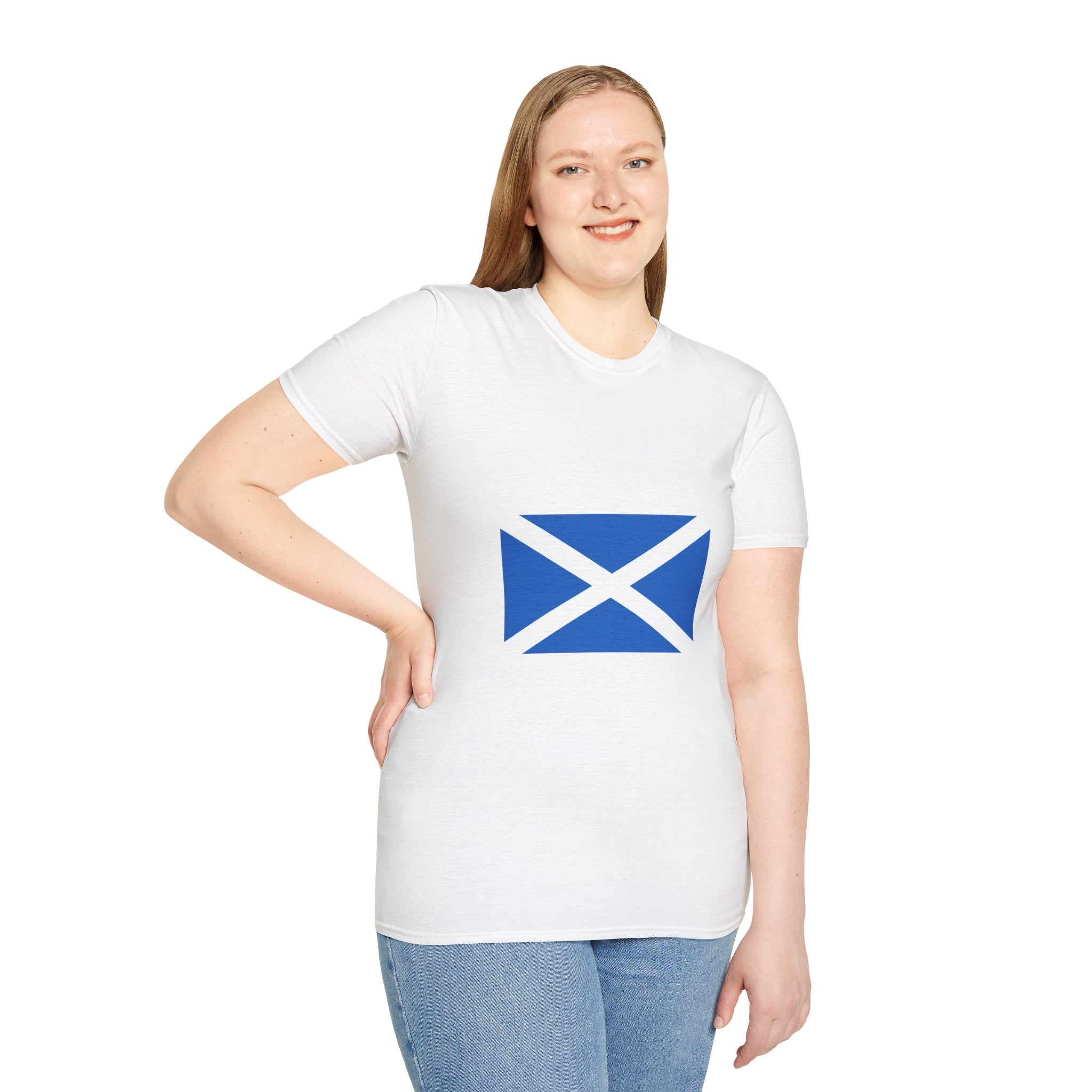 Scotland Football Flag T-Shirt — 2026 Soccer Fan Tee