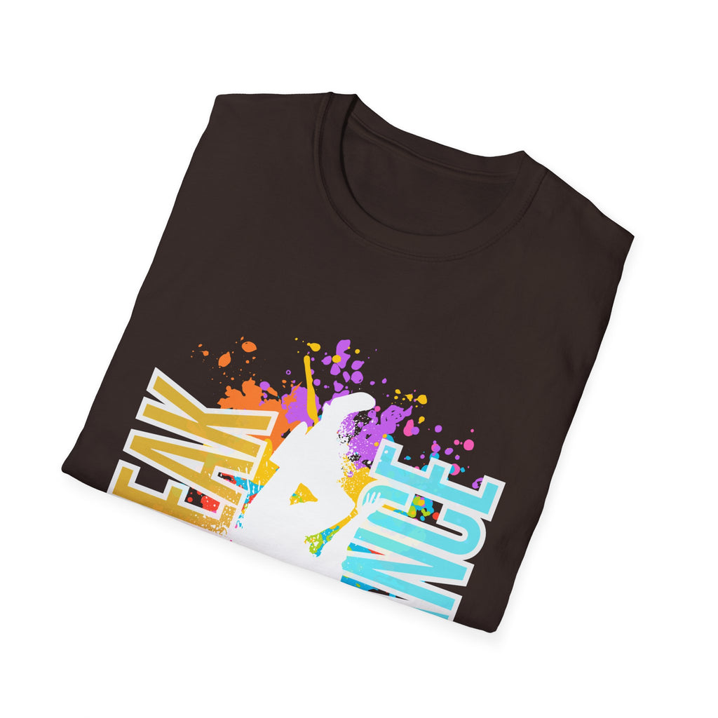 Break Dance T-Shirt – Colorful Splatter B-Boy/B-Girl Street Dance Tee