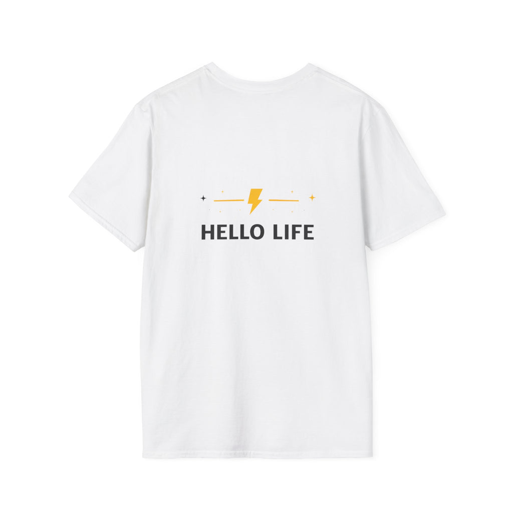 Graduation T-Shirt — "Moving On: Goodbye School, Hello Life" Celebration Tee