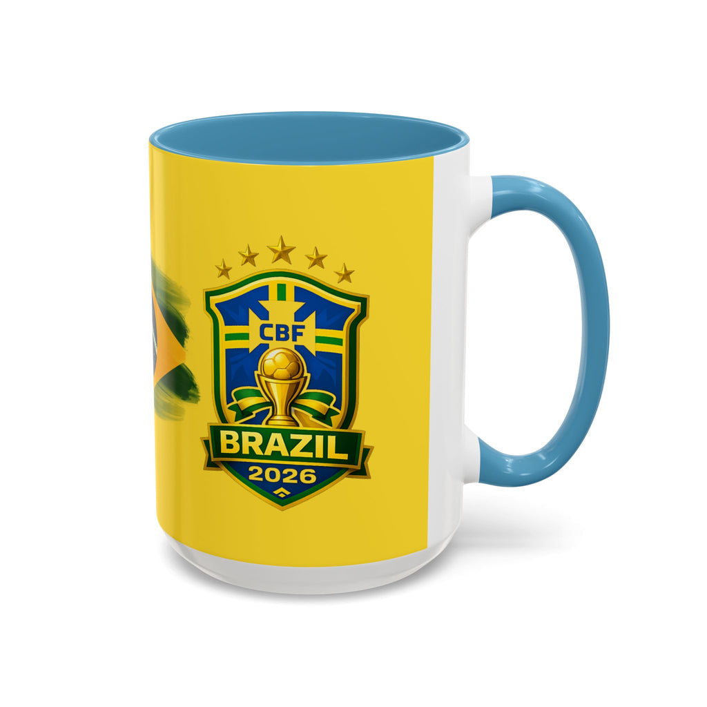 Brazil Soccer 2026 Accent Coffee Mug