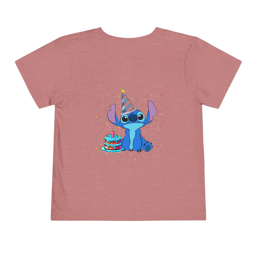 Stiche birthday Toddler Short Sleeve Tee