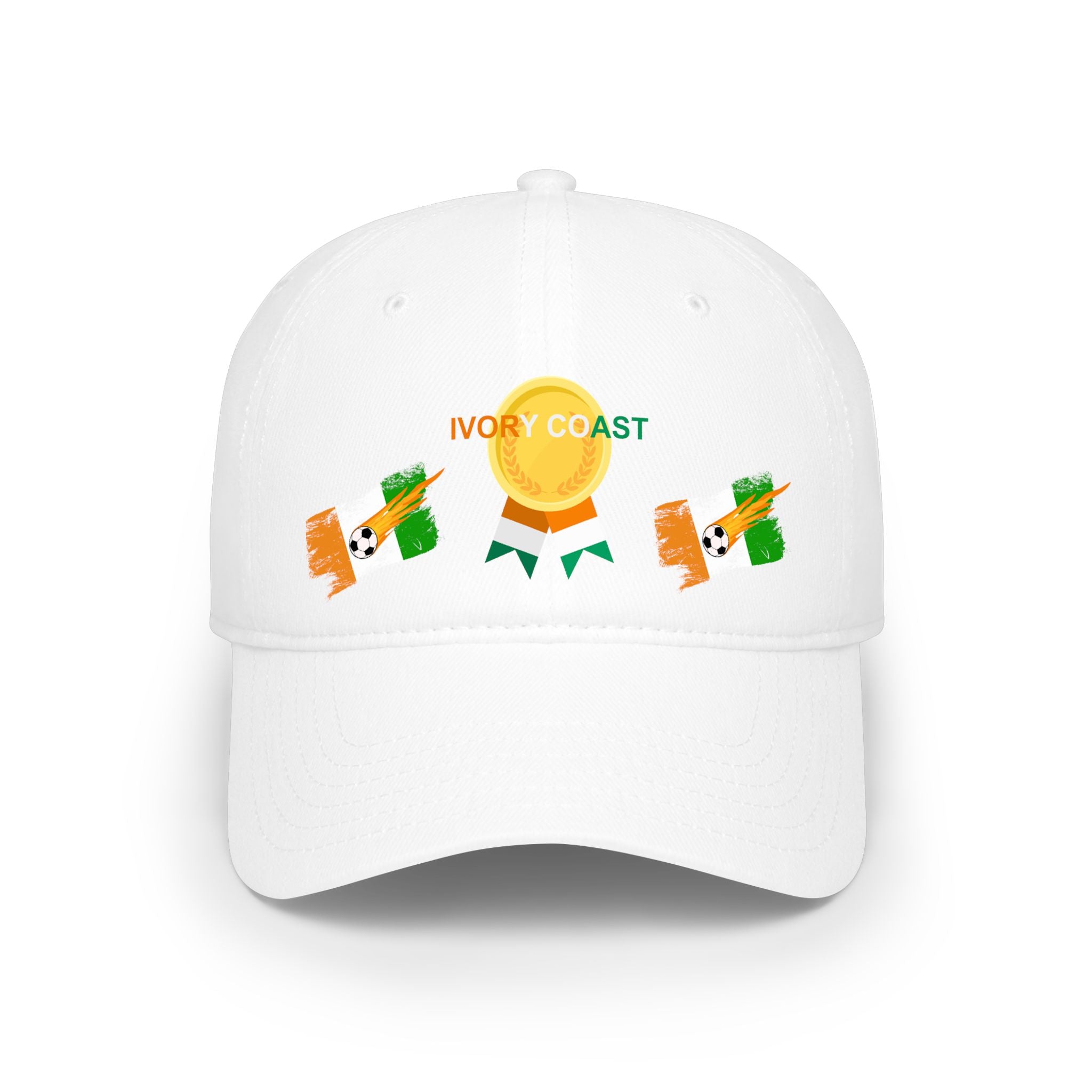 Ivory Coast Low Profile Baseball Cap