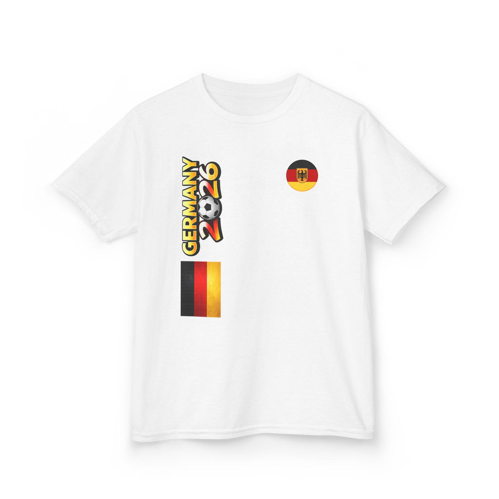 Germany 2026 Kids T‑Shirt — Cup Champion Trophy with Flags