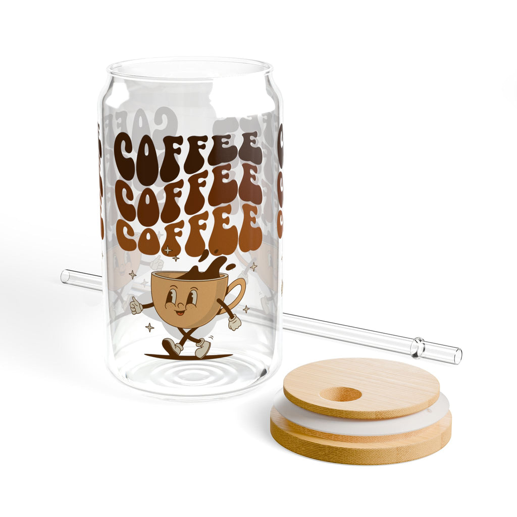Drink coffee Sipper Glass, 16oz