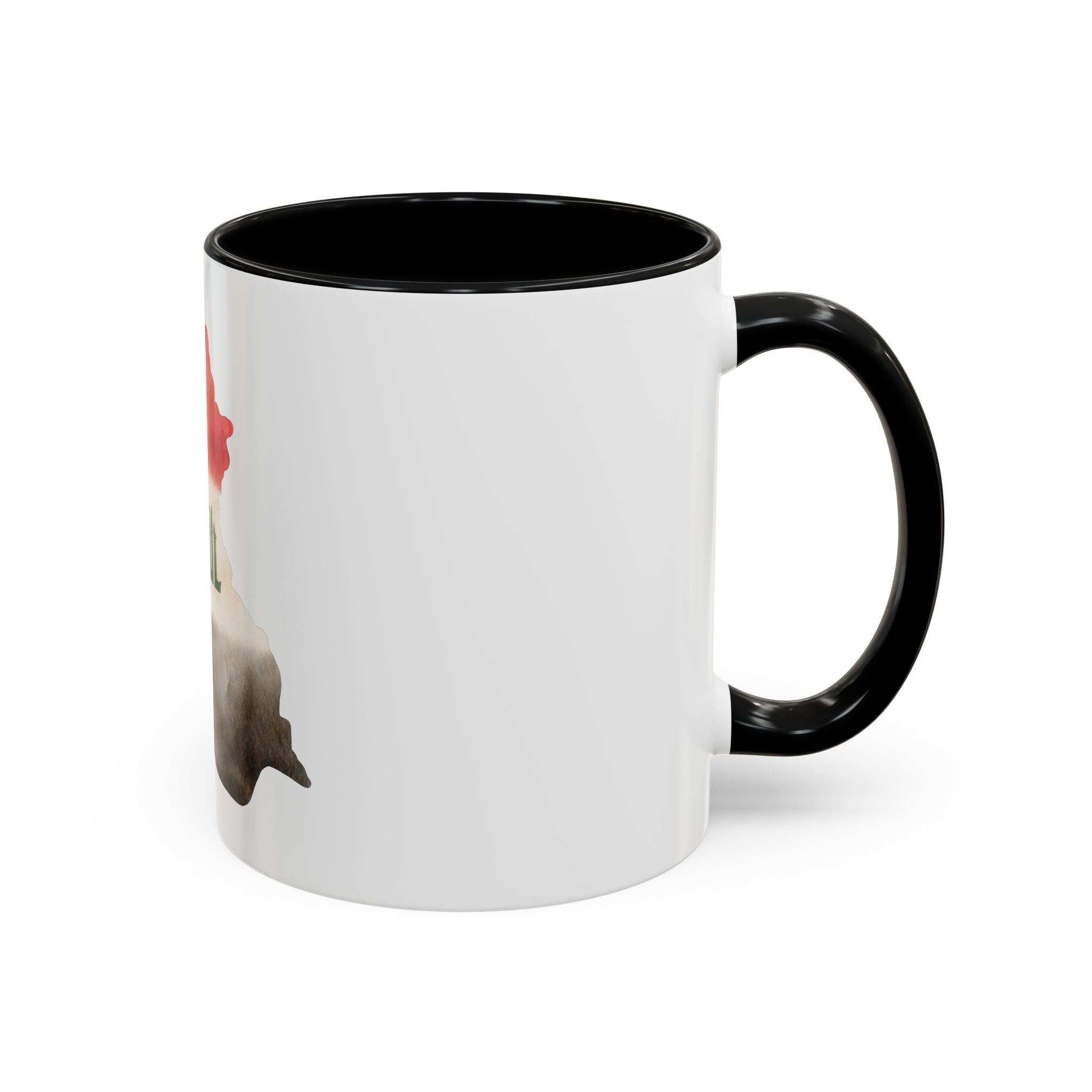 Iraq Flag Map Coffee Mug – Watercolor Baghdad Pride Accent Mug (11/15oz)