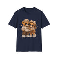 Cute Couple Bear Tee — Cozy Matching Cartoon Bear unisex T-Shirt