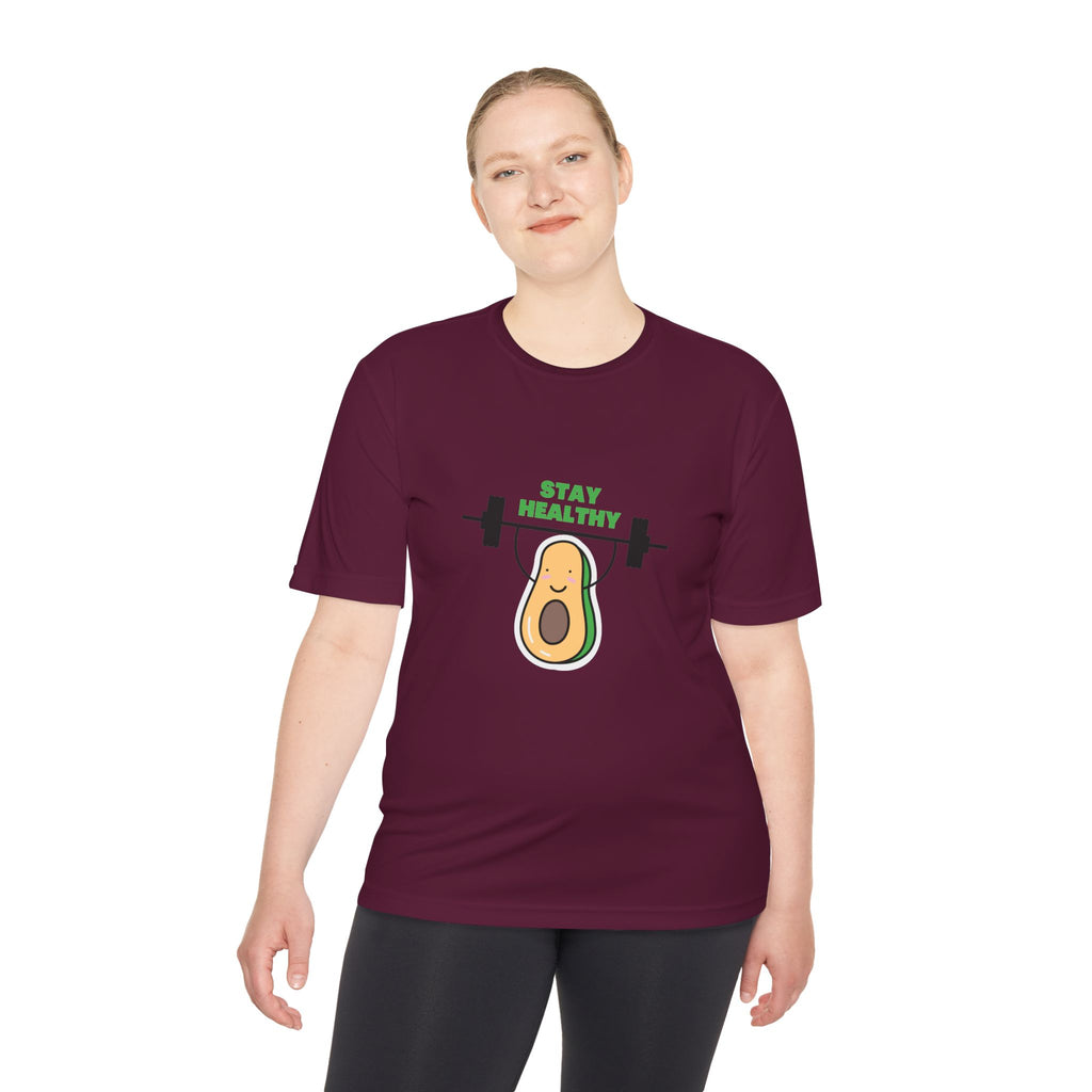 Stay Healthy Avocado Weightlifting Tee