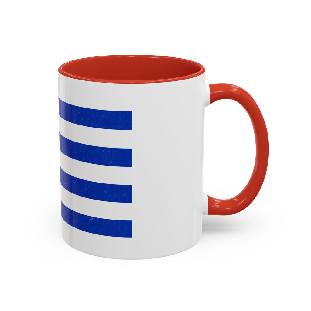 Uruguay Flag Accent Coffee Mug – Blue Stripes with Sun of May, 11oz & 15oz