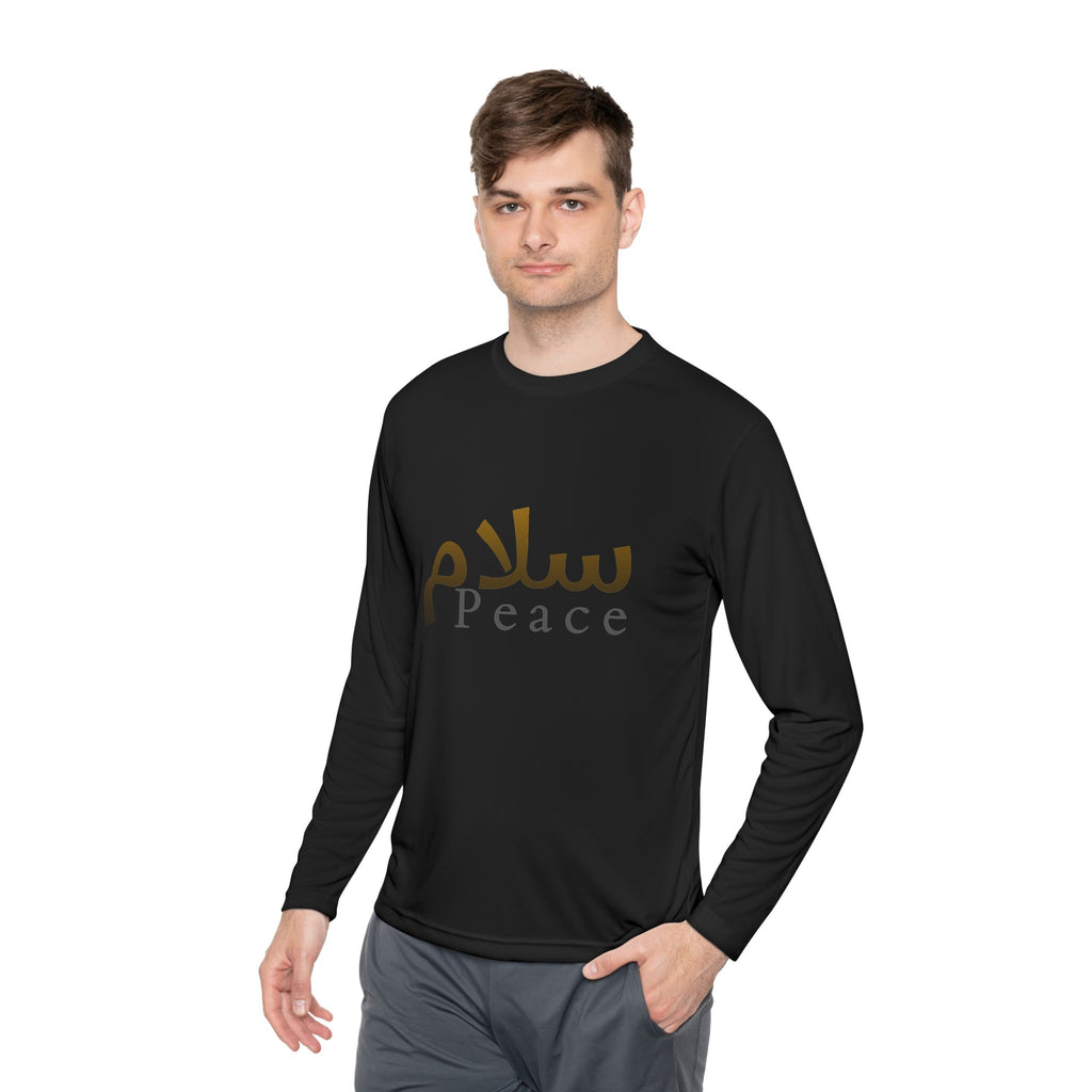 Peace Arabic Script Long Sleeve Tee