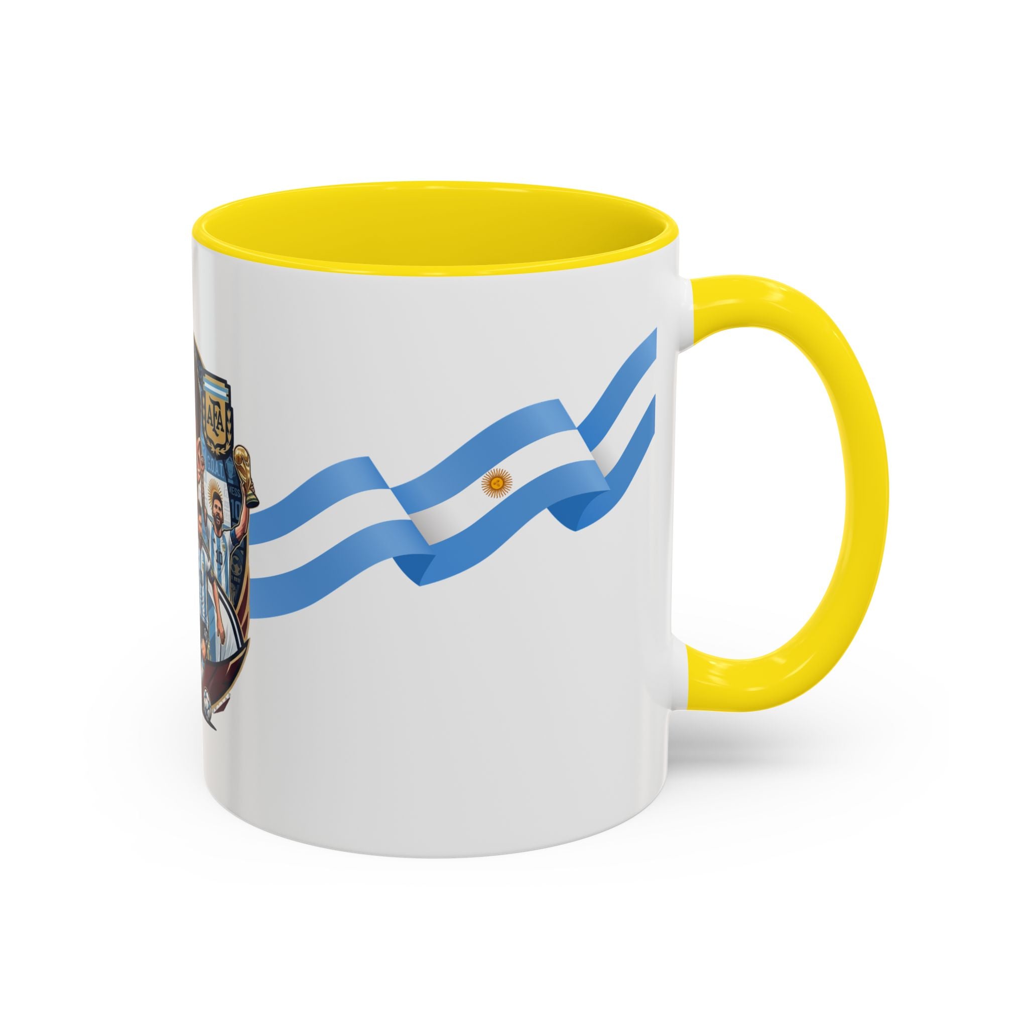 Argentina Soccer Player Coffee Mug – National Flag Accent
