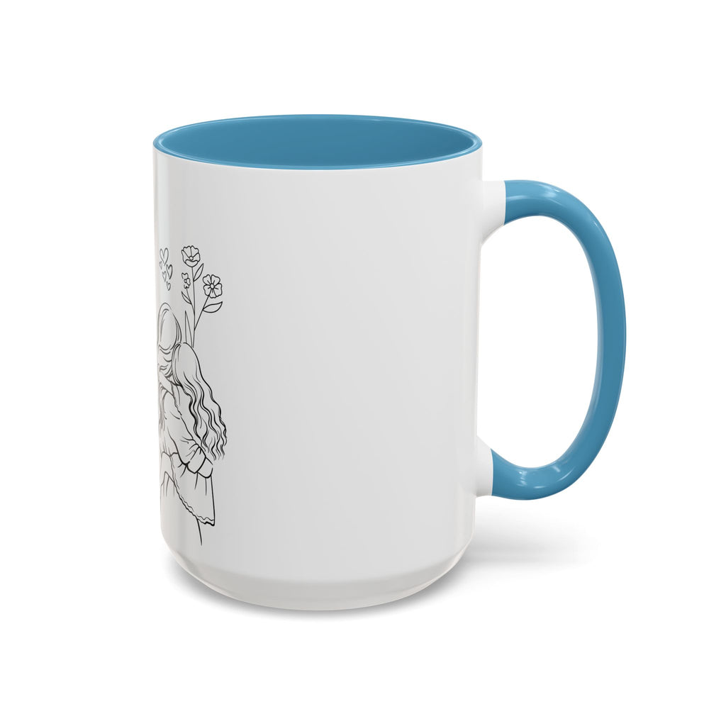 I love you mom Accent Coffee Mug (11, 15oz)