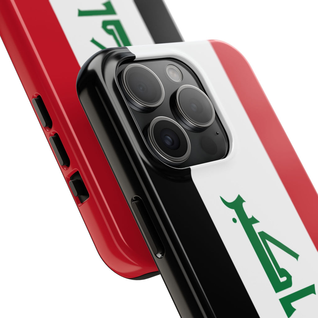 Iraq Flag Tough Phone Case — Durable Patriotic iPhone/Android Cover