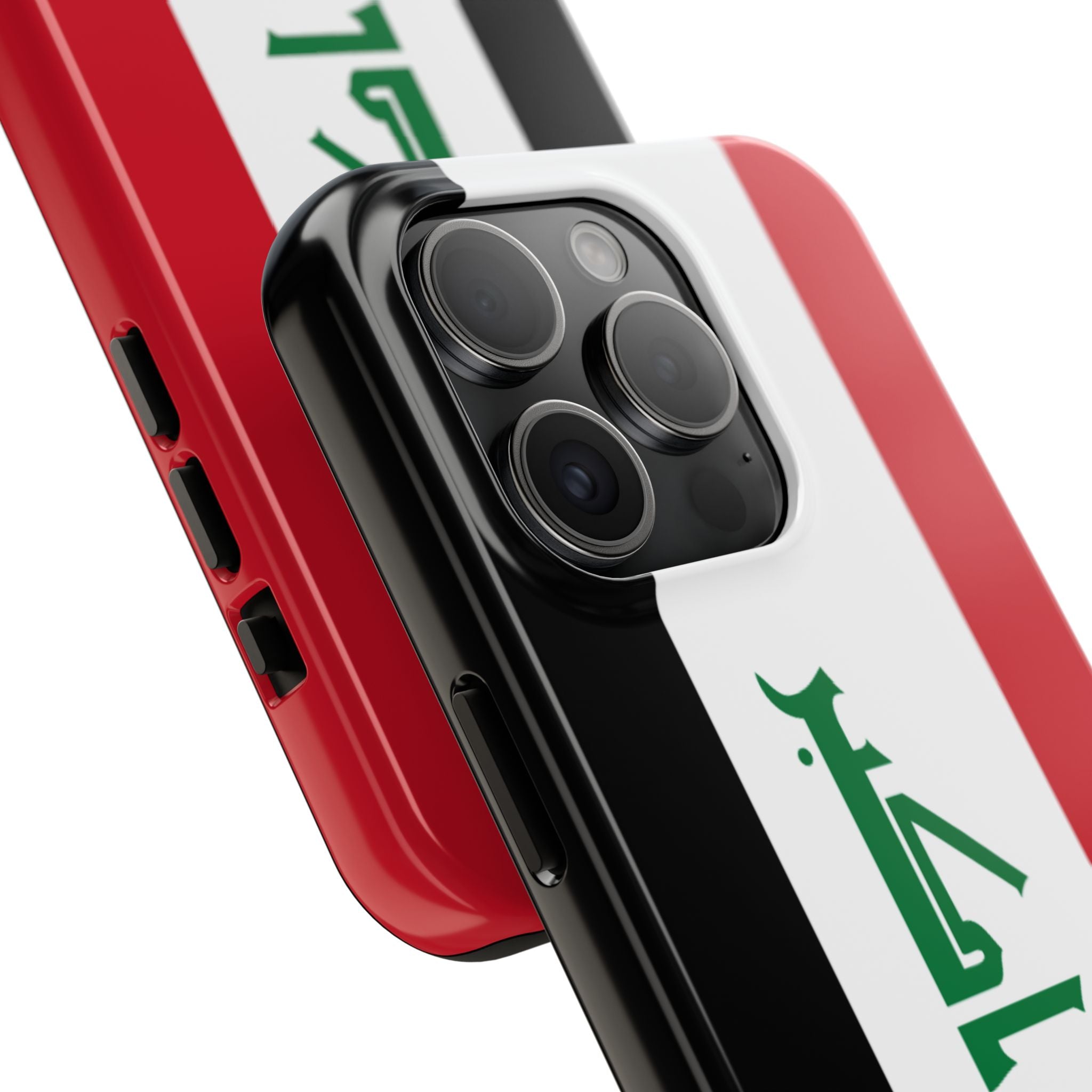 Iraq Flag Tough Phone Case — Durable Patriotic iPhone/Android Cover