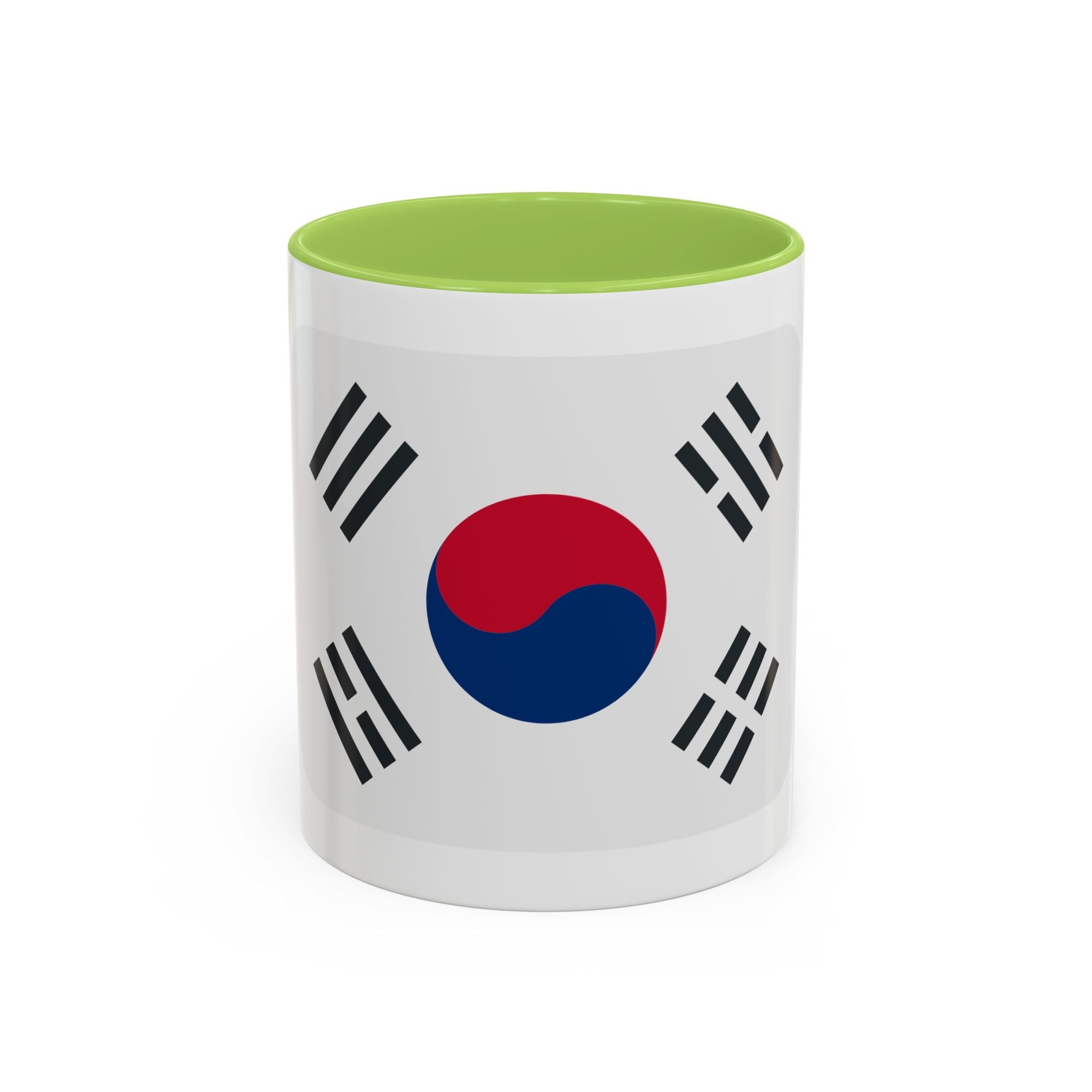 South Korea Accent Coffee Mug (11, 15oz)