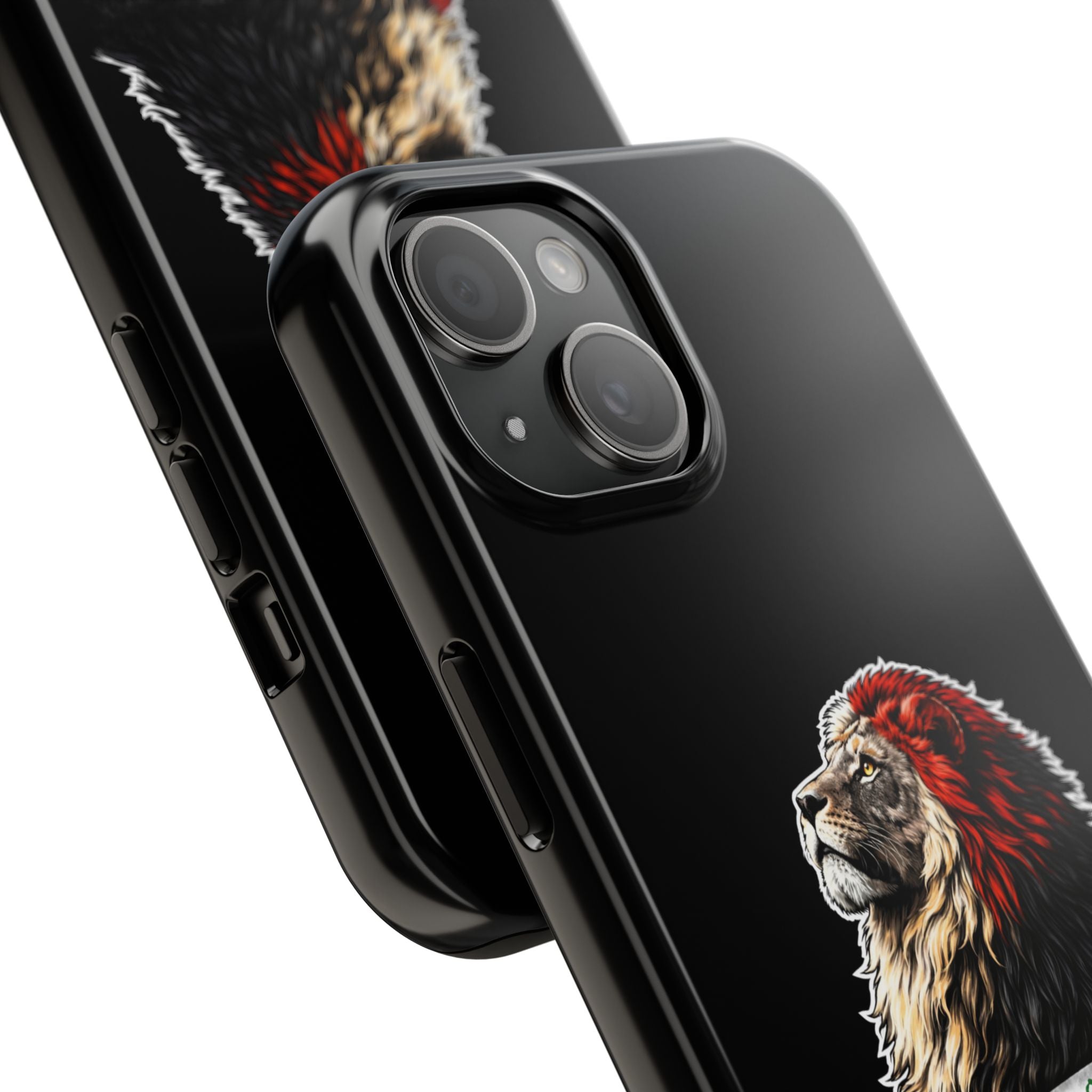 Iraq Lion Tough Phone Case — Protective iPhone Case with Iraqi Flag Design