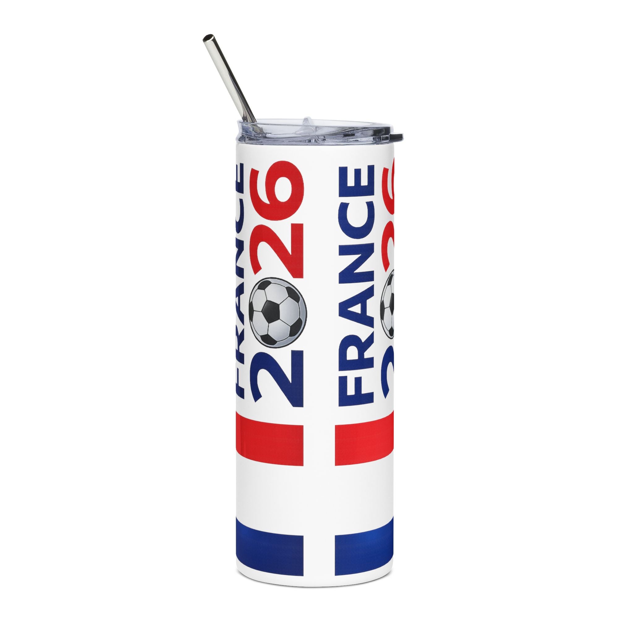 2026 Soccer Trophy Stainless Steel Tumbler —  France 2026 Cup Travel Cup
