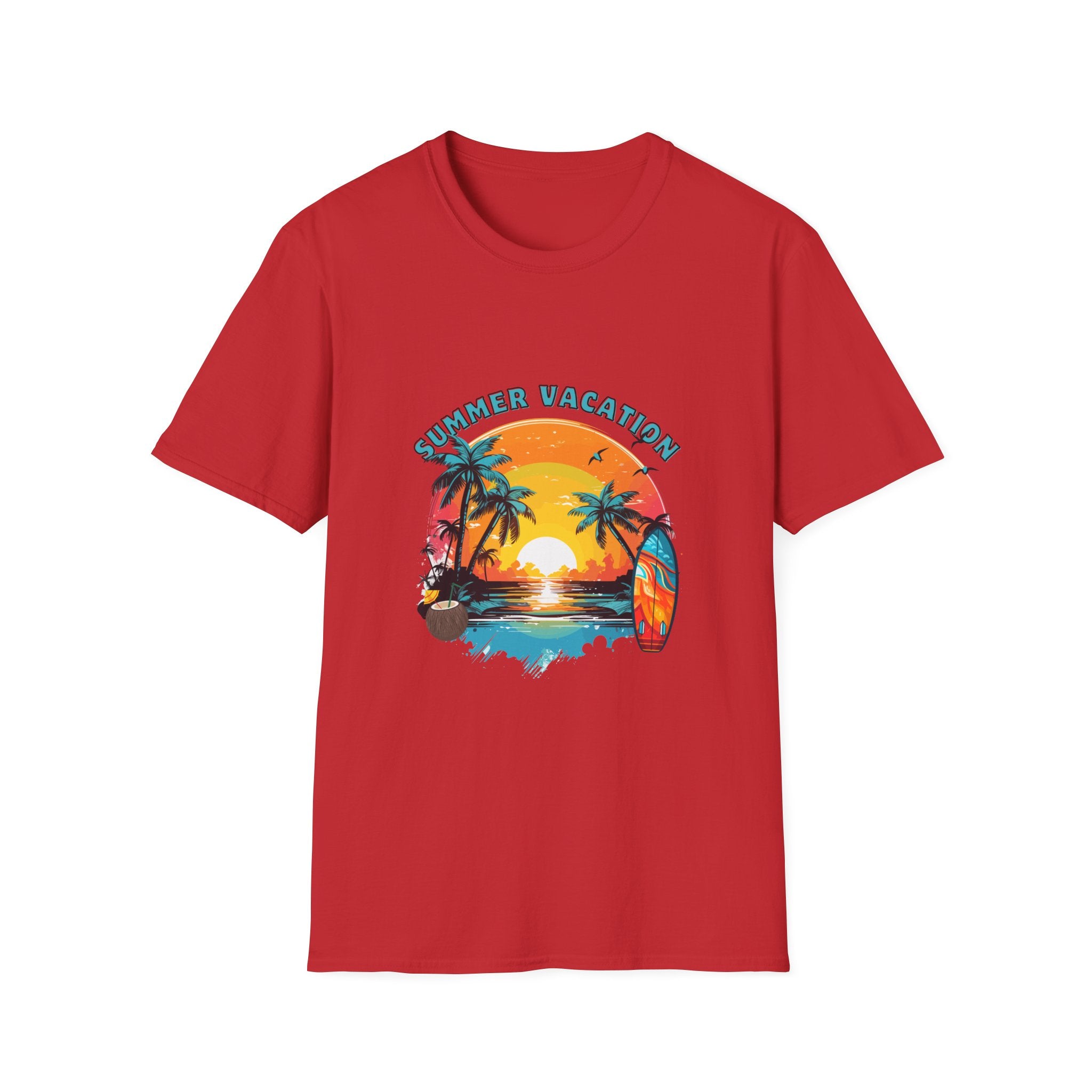 Summer Vacation Graphic T-Shirt