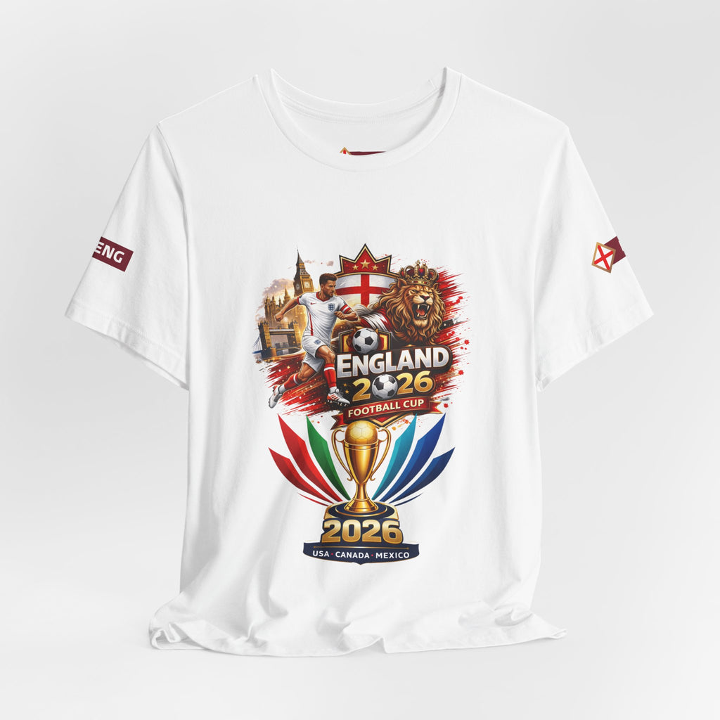England 2026 Football Cup T-Shirt – Cup Pride Tee