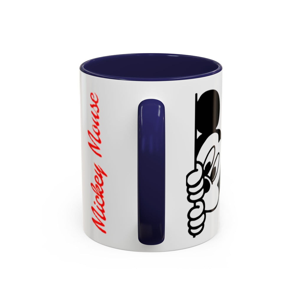 Mickey Mouse Accent Coffee Mug – Stars Pattern (11 oz)