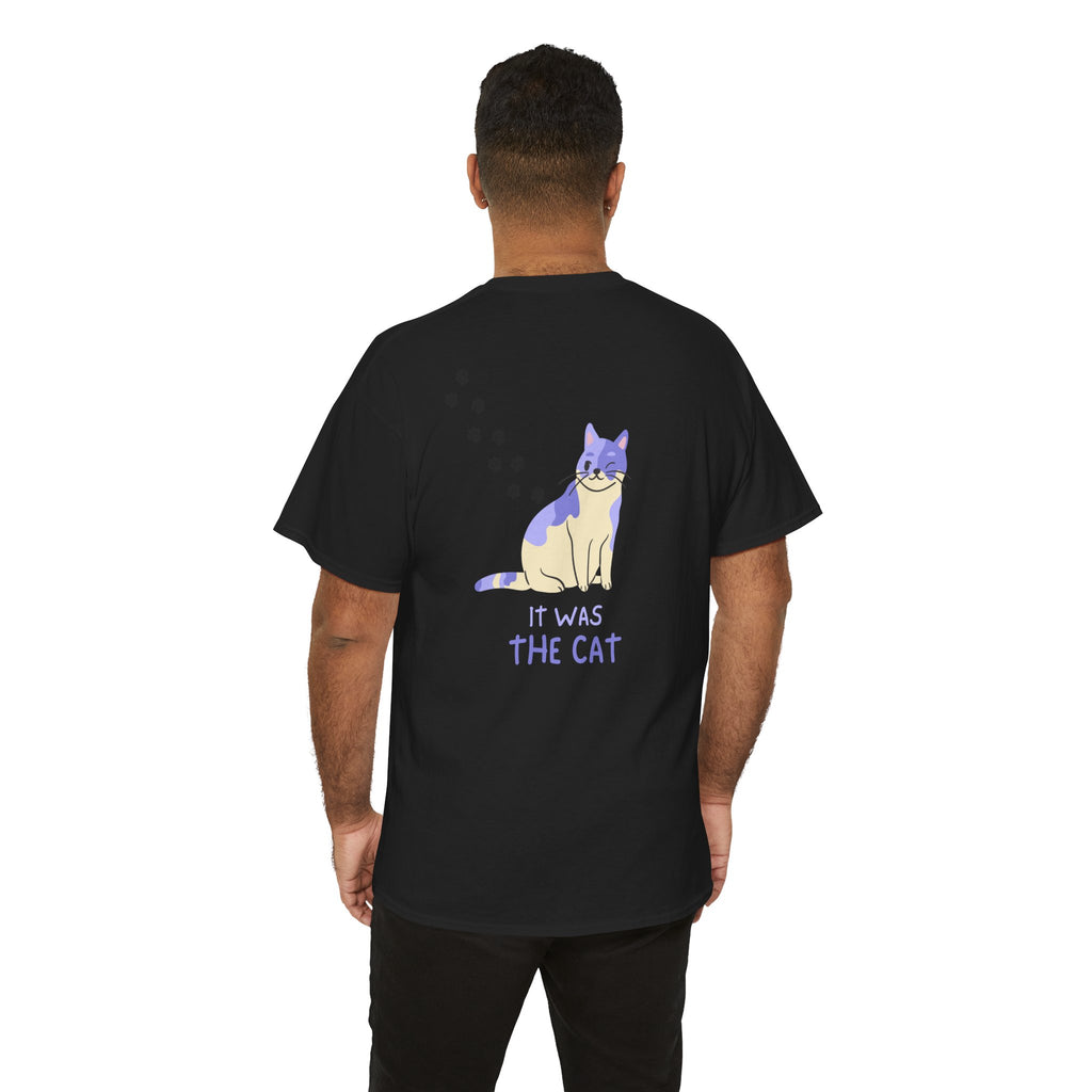 Cat Paw Tee — "It Wasn't Me" Funny Cat T‑Shirt