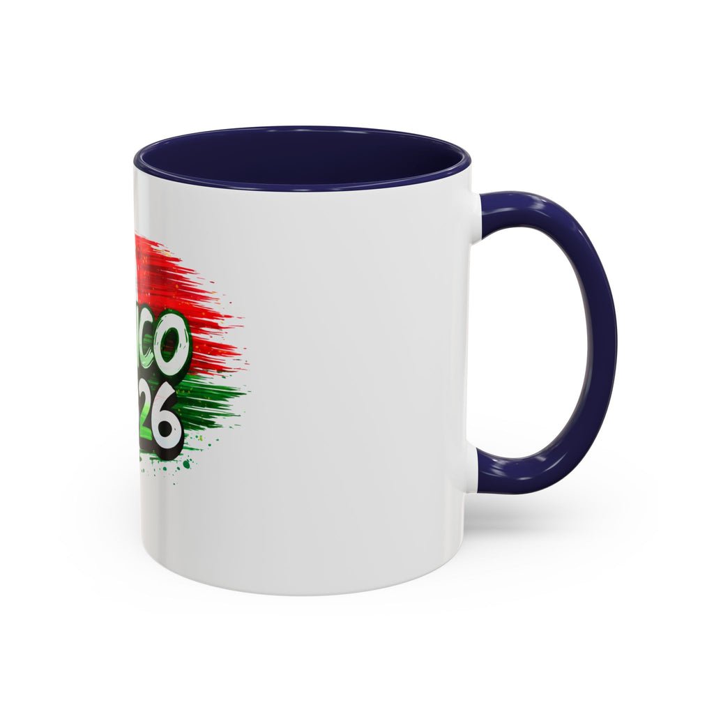 Mexico 2026 Soccer Mug — Mexican Flag Football Cup Coffee Cup (11/15oz)