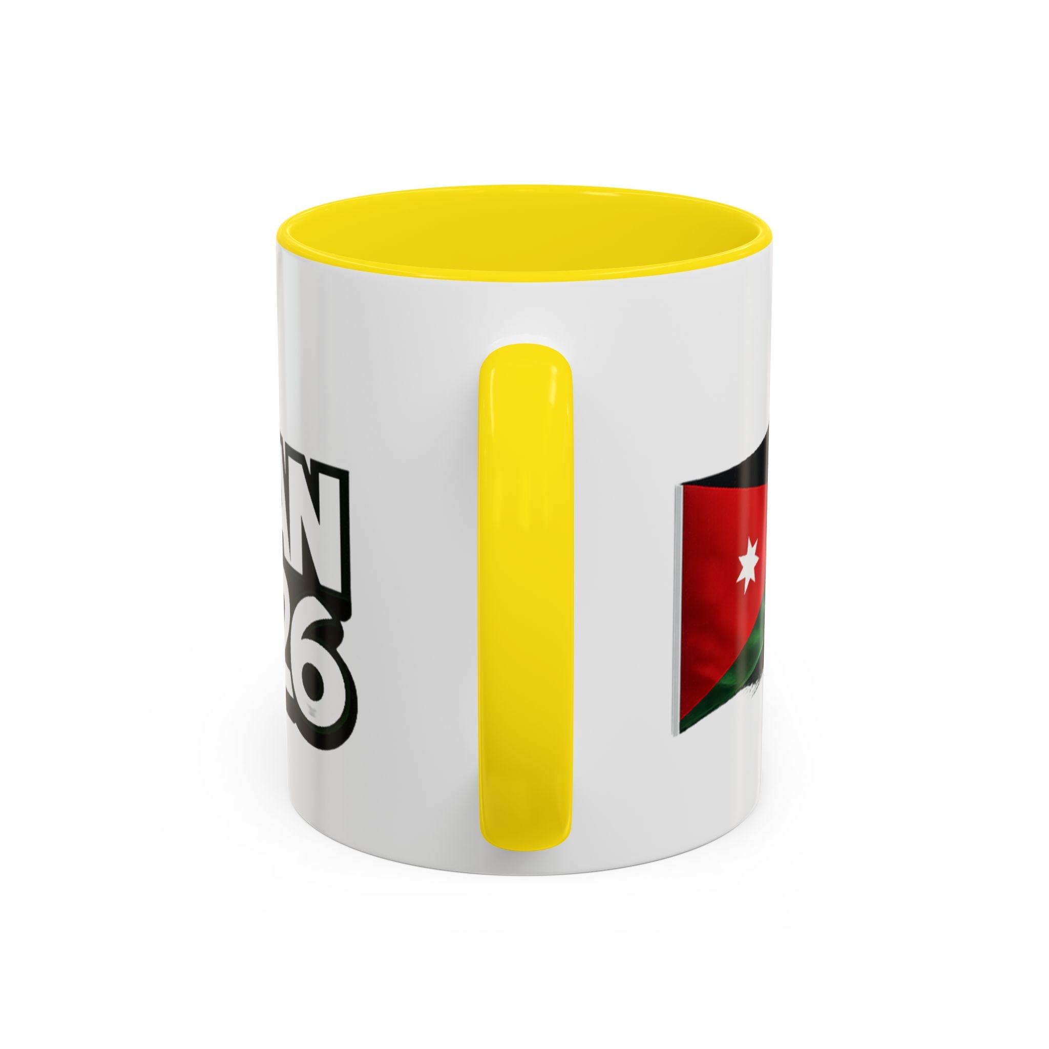 Jordan 2026 Soccer Fan Accent Coffee Mug