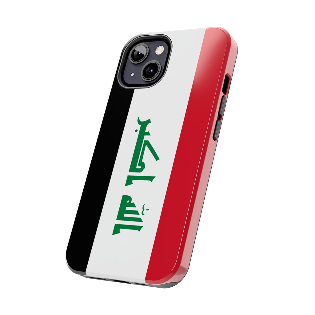 Iraq Flag Tough Phone Case — Durable Patriotic iPhone/Android Cover