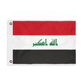 Iraq Flag — Double-Sided Outdoor Flag (Allah Akbar Design)