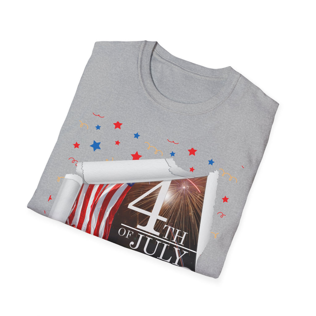 4th of July American Flag T-Shirt — Patriotic Independence Day Tee