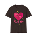 Kiss Me Heart Graphic T-Shirt — Cute Valentine’s Day Tee