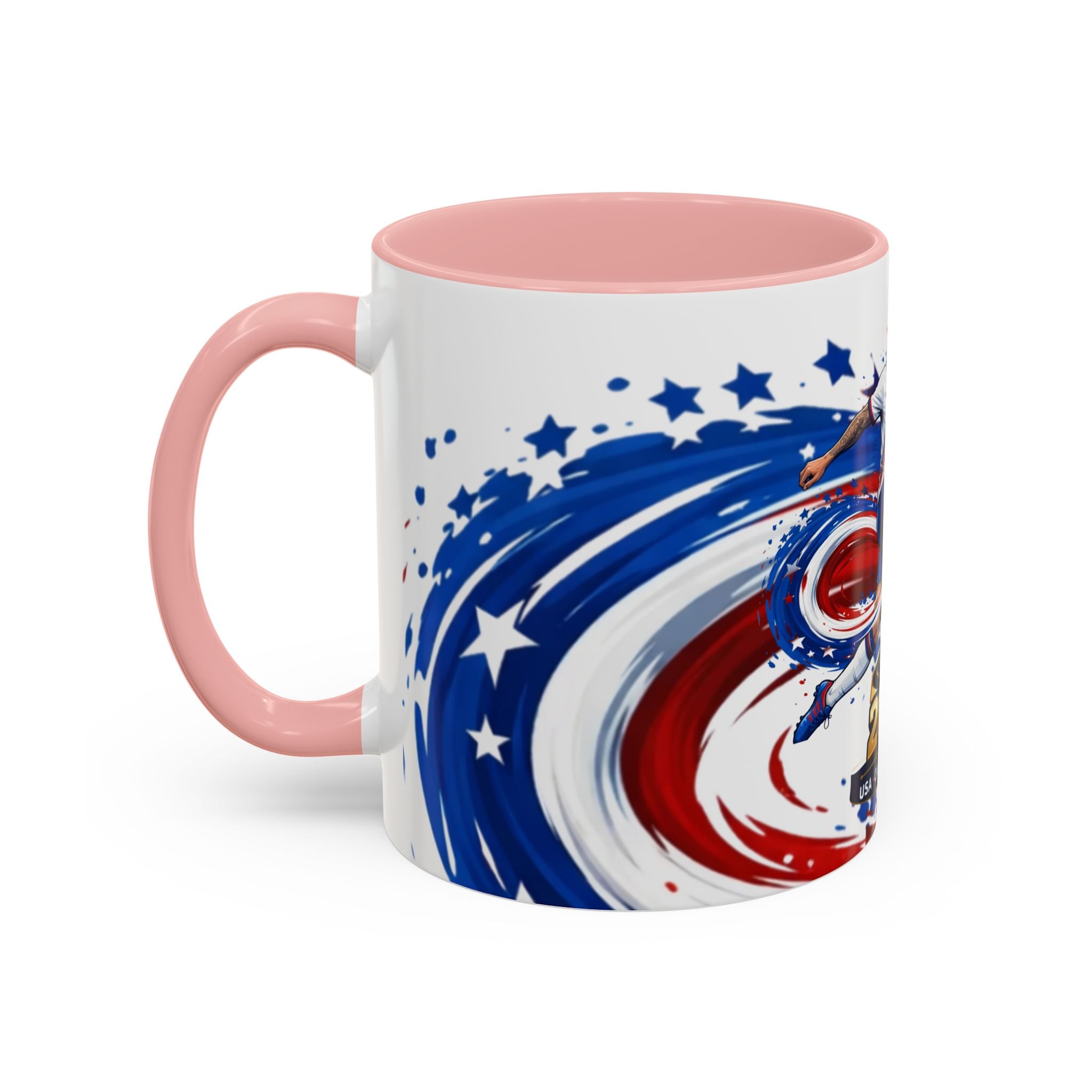 2026 CONCACAF Soccer Champion Accent Mug — USA Canada Mexico  Cup Qualifier Design