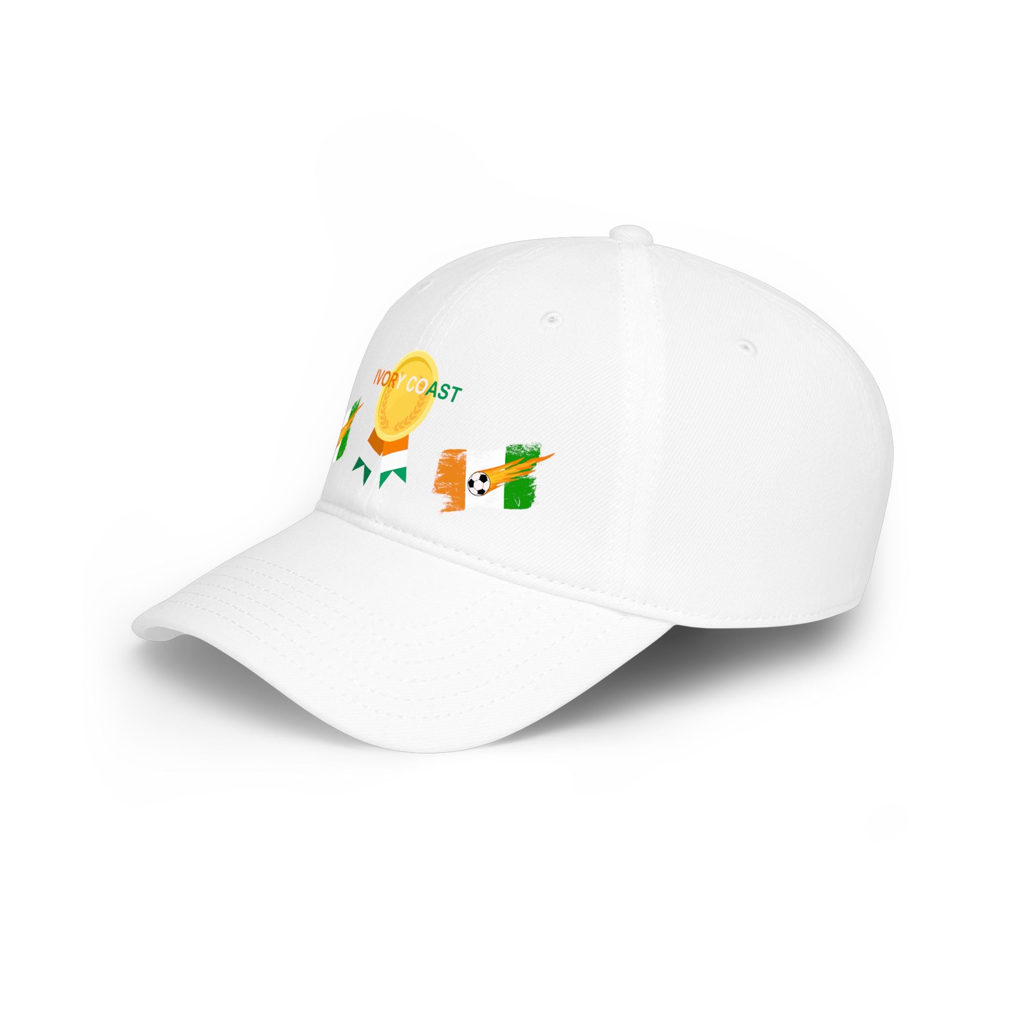 Ivory Coast Low Profile Baseball Cap
