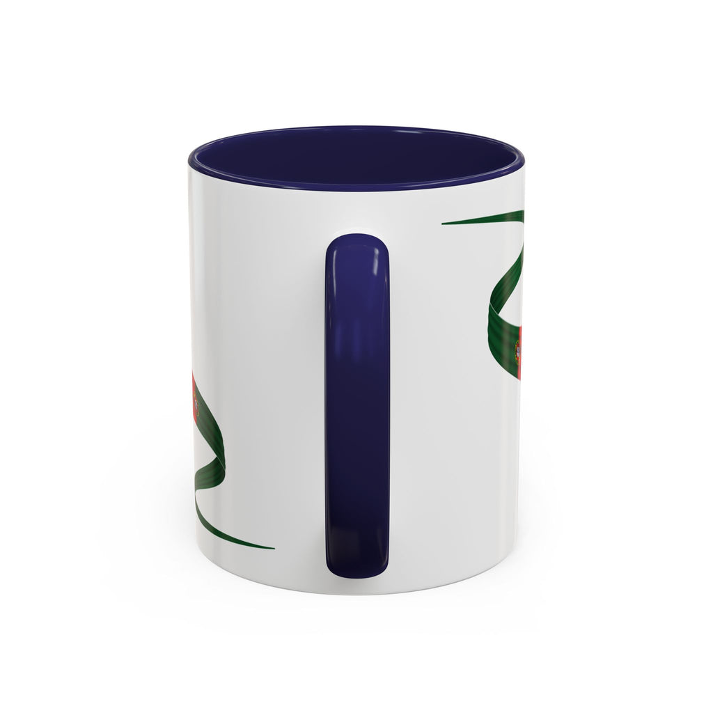 Portugal 2026 Soccer Cup Accent Coffee Mug — USA England Mexico Host Nations