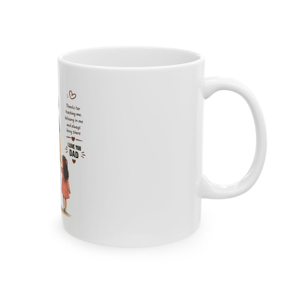 Best Dad in the World Ceramic Mug — "I’d Rather Be A Legend Than A Forever Friend" Father’s Day Gift