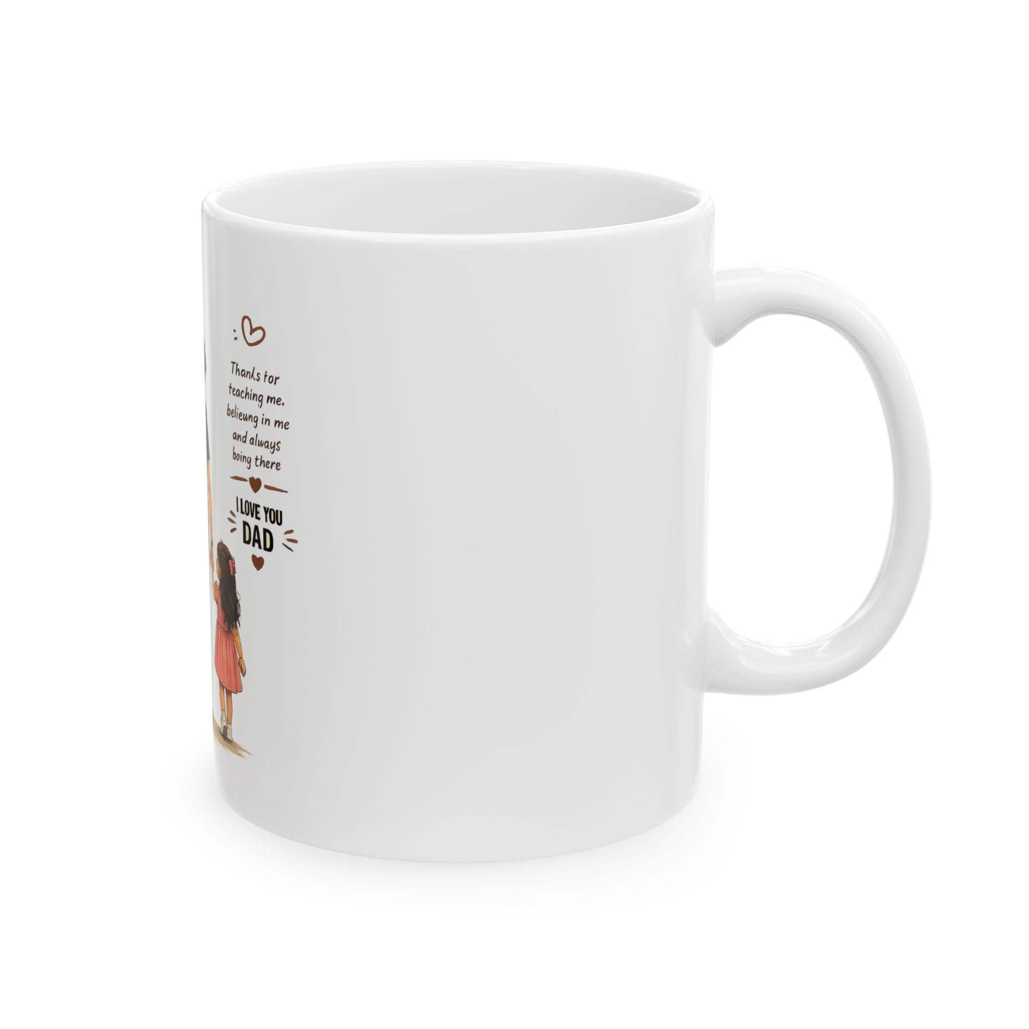 Best Dad in the World Ceramic Mug — "I’d Rather Be A Legend Than A Forever Friend" Father’s Day Gift