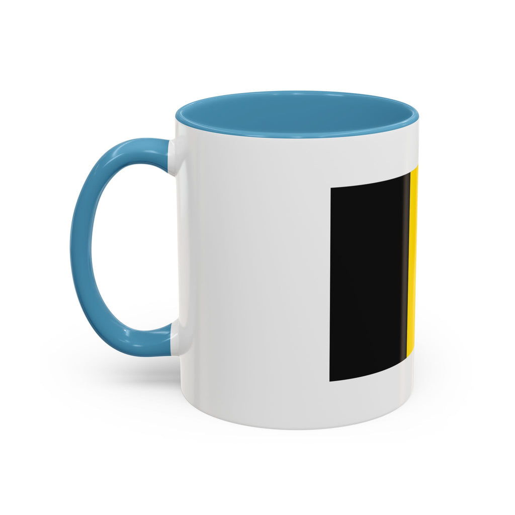 Belgium Flag Accent Coffee Mug — Belgian Pride 11/15oz