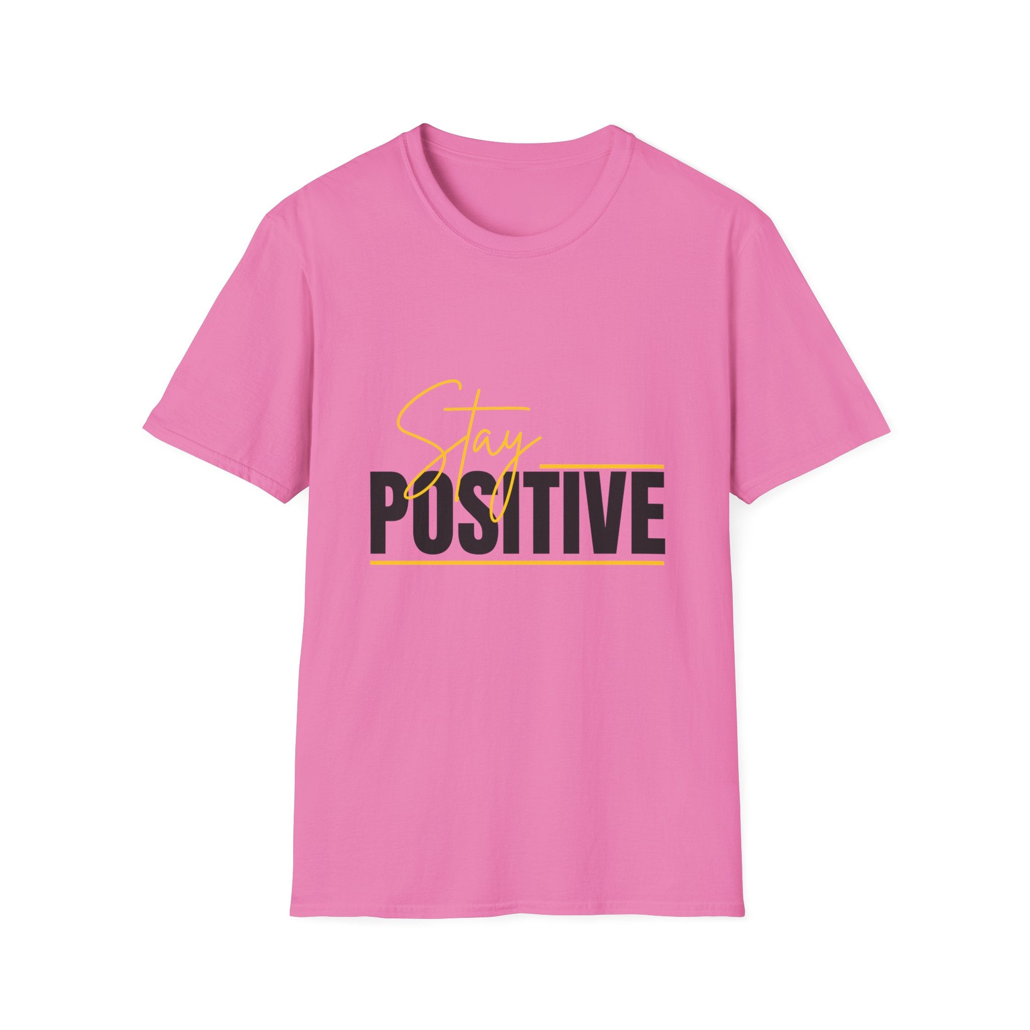 Stay Positive T-Shirt — Inspirational Motivational Graphic Tee